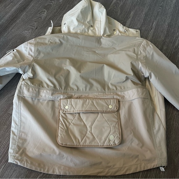 NWT Scotch & Soda Lightweight Colorblock Jacket ‘Cream’- LARGE - Picture 8 of 13